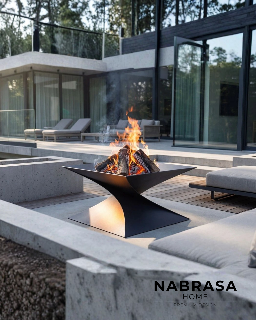 Brasero Eclipse Nabrasa - lateral