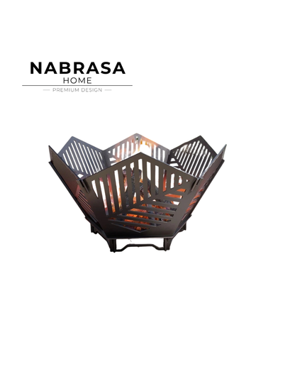 Brasero Prisma Nabrasa - detalle diseño