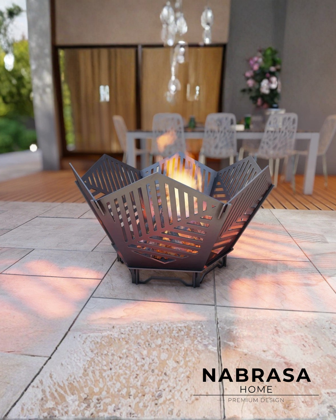 Brasero Prisma Nabrasa - lateral