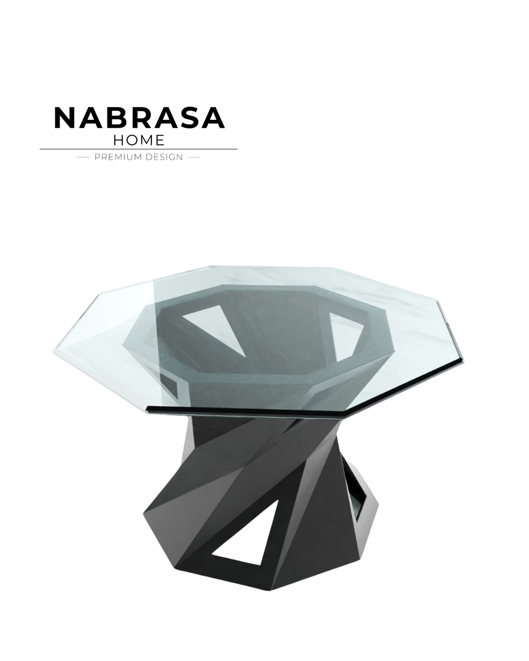Mesa Origami Acero Inoxidable Nabrasa Uruguay
