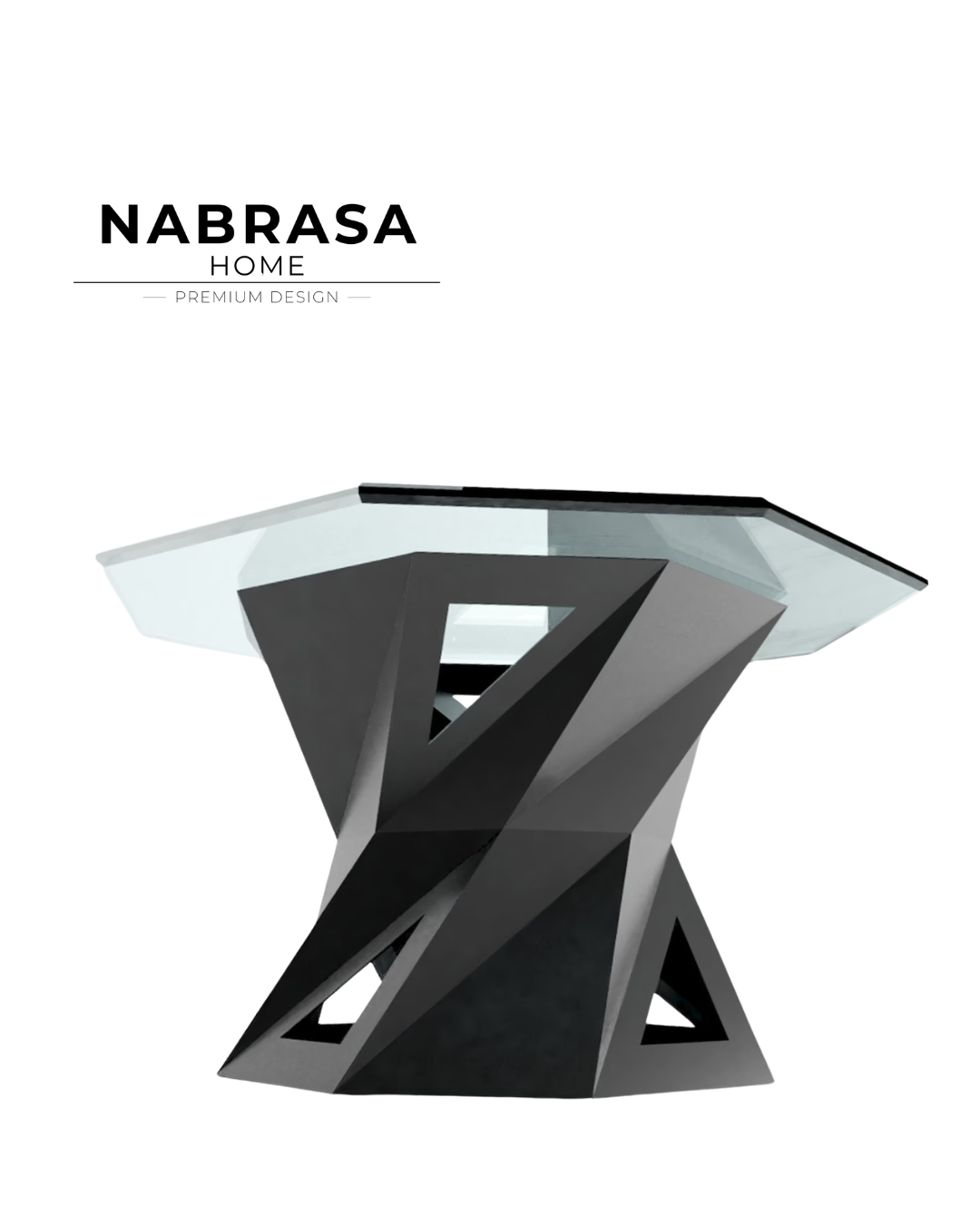 Mesa Origami Nabrasa - lateral