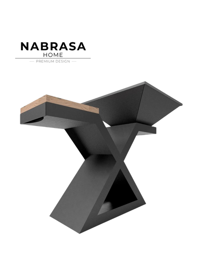 Mesa Fogonera Nabrasa - detalle parrilla integrada