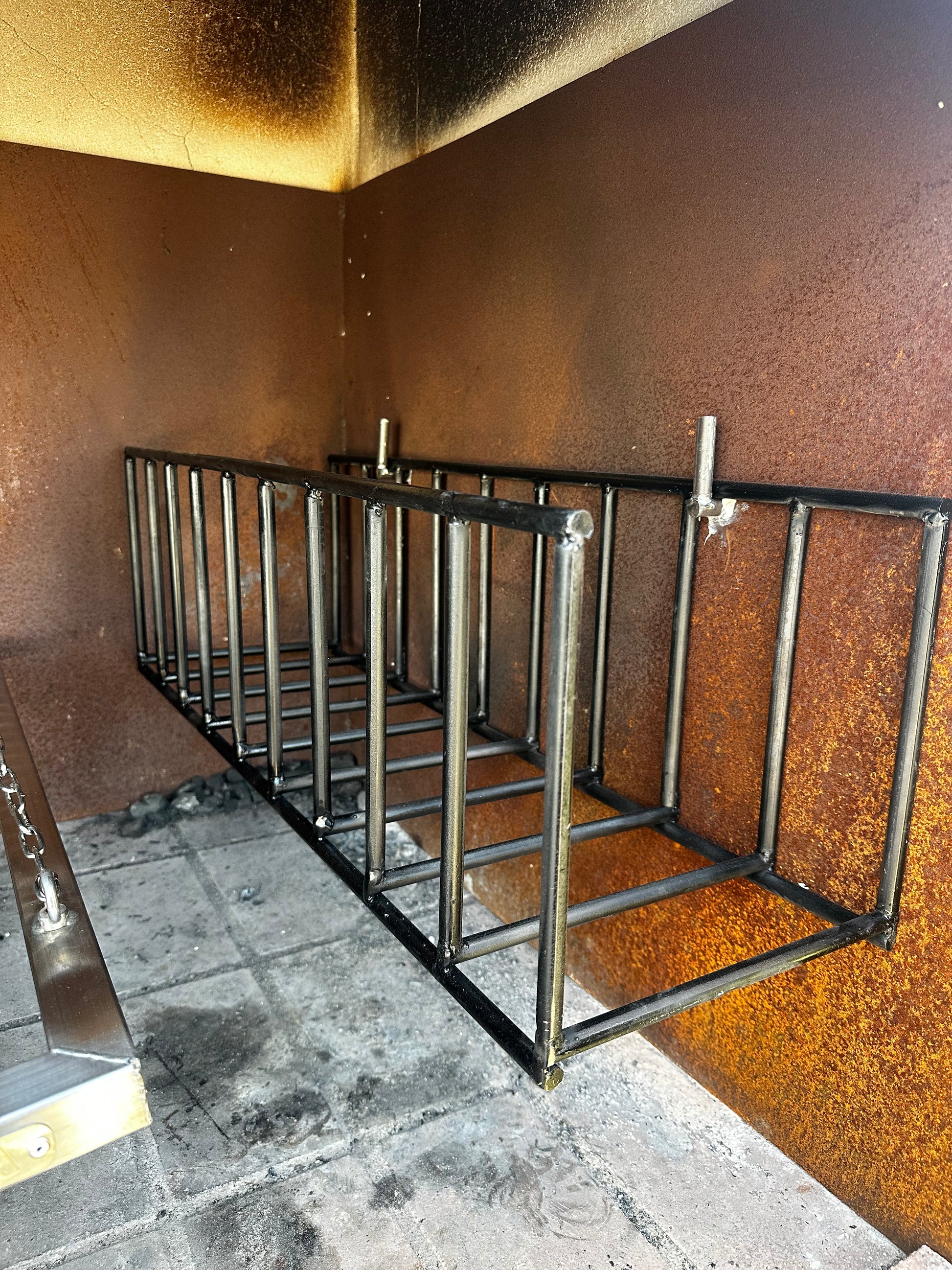 Quemador Hierro Nabrasa - detalle construcción