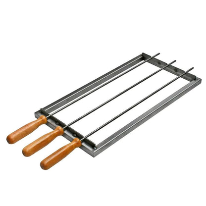 Módulo Brochetera Parrilla Acero Inoxidable Nabrasa Uruguay