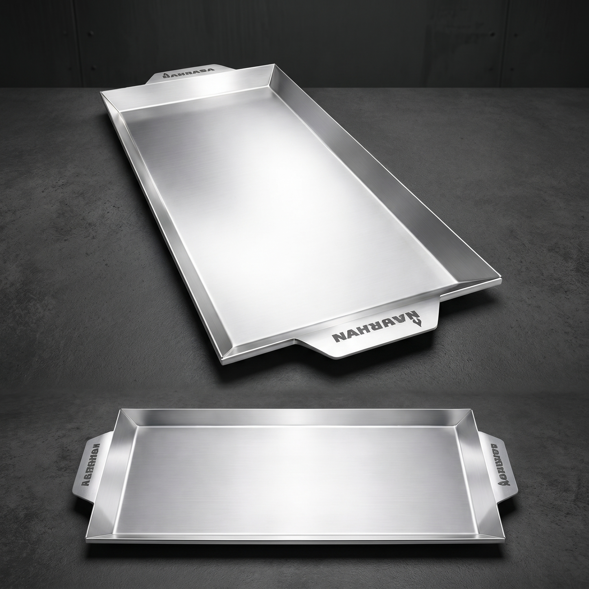 Plancha Parrillera de Acero Inoxidable NABRASA