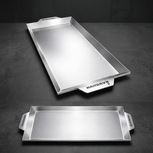 Plancha Parrillera de Acero Inoxidable NABRASA