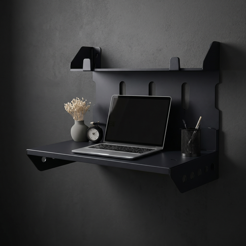 Escritorio de pared metálico industrial NABRASA