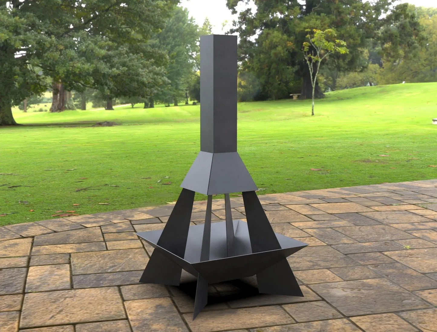Quemador Pyramid Rocket Nabrasa - detalle llama