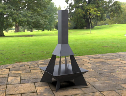 Quemador Pyramid Rocket Nabrasa - detalle llama